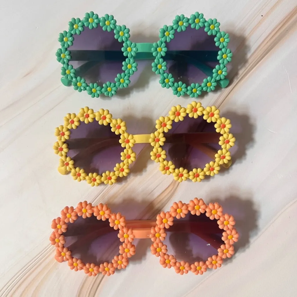 SET DE LENTES FLORES